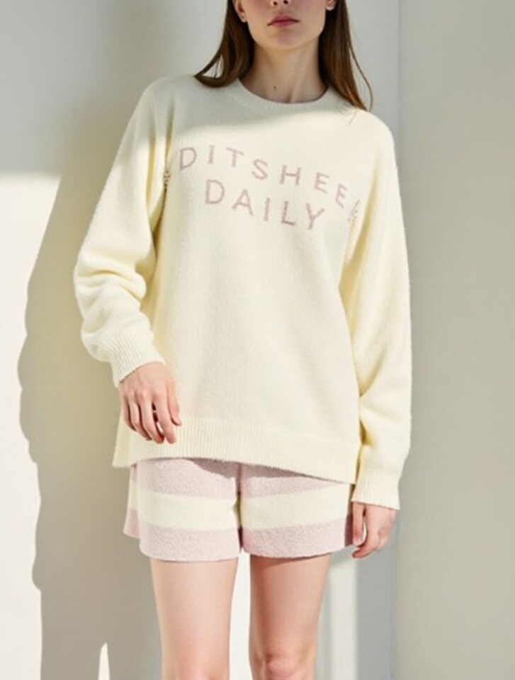 【ルームウェア】ロゴ入りもこもこプルオーバー／フィフス（fifth）のサムネイル