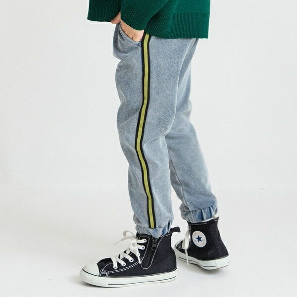 【あったか】裏起毛サイドラインパンツ／ブランシェス（branshes）