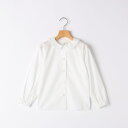 SHIPS KIDS:110~130cm / ミニ レース カラー ブラウス/シップス(SHIPS)
