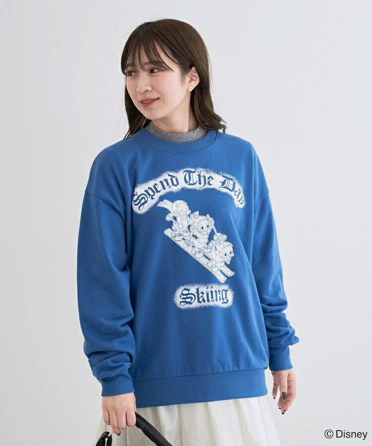 ミッキー＆フレンズ／プリント裏毛プルオーバー／グリーンパークス（Green Parks）のサムネイル