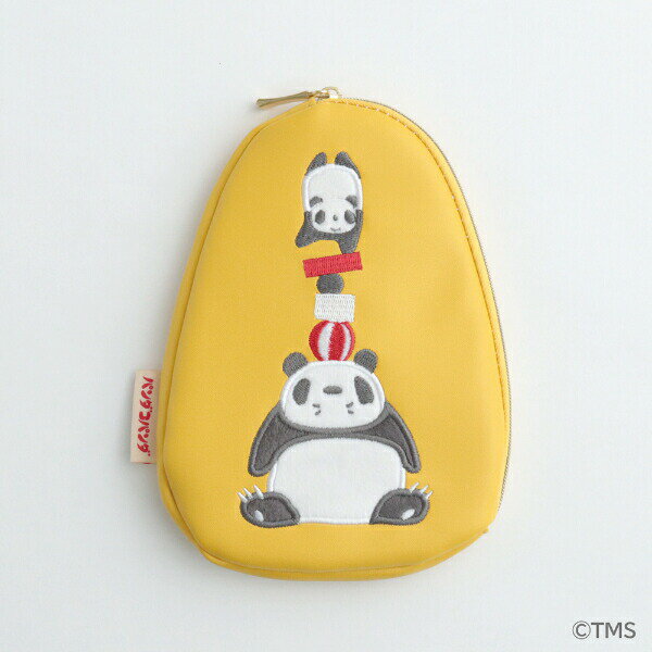パンダコパンダ ダイカットボアポーチ (イエロー)／パーフェクト・ワールド・トーキョー（Perfect World Tokyo）