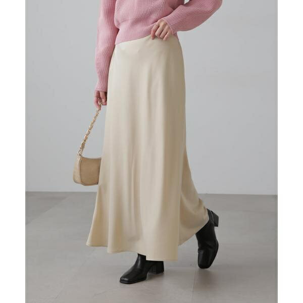 サテンフレアスカート／フリーズマート（Free's Mart）