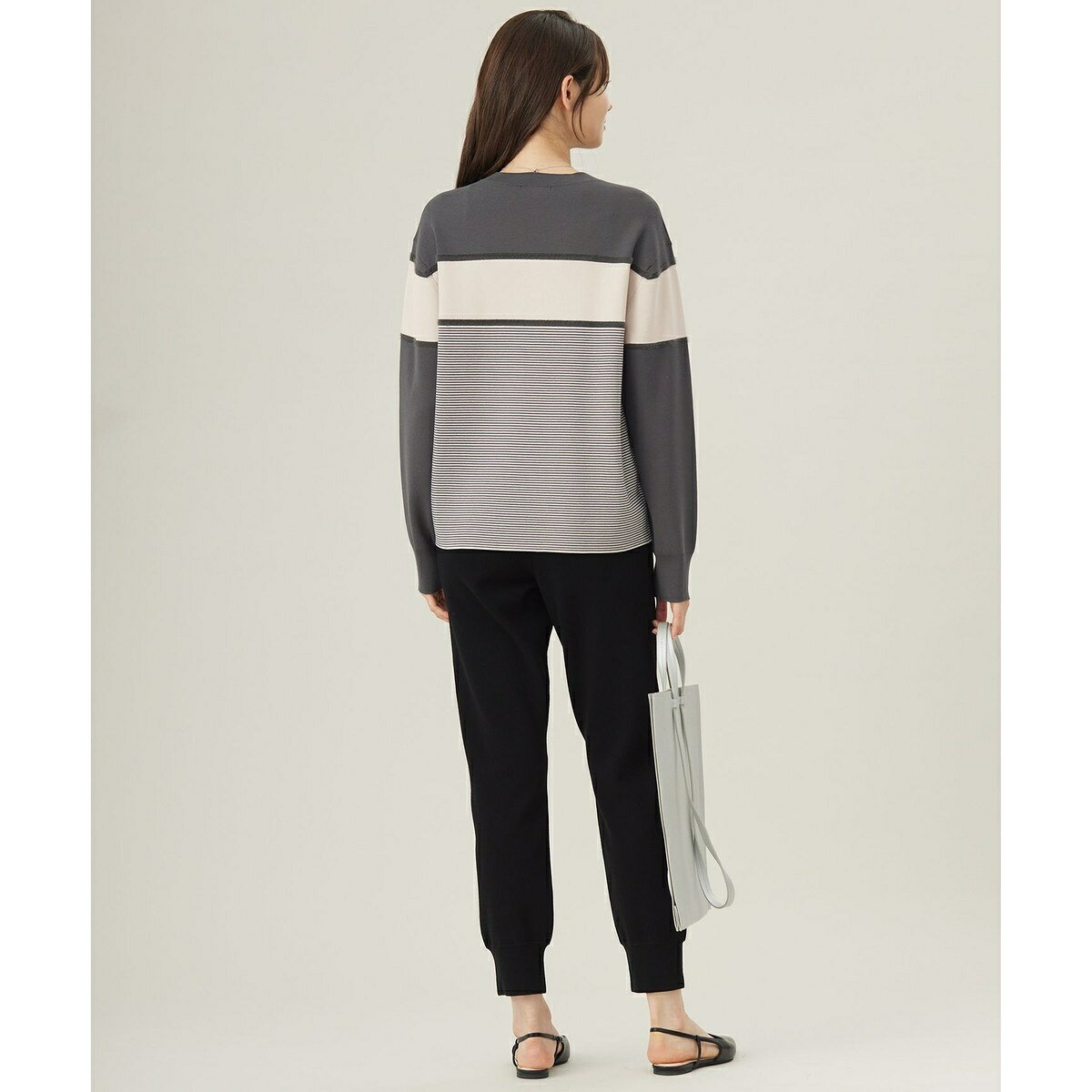 【セットアップ対応・洗える】レーヨンストレッチニットジョグ パンツ／自由区（JIYU-KU） 0101marui-12770712 丸井(マルイ)楽天市場店 サンプル画像3