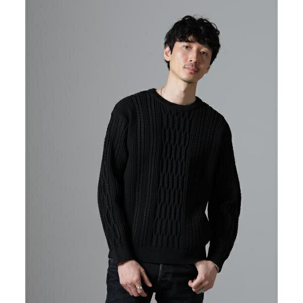 ケーブルエアーニット/ナノユニバース(NANO universe)