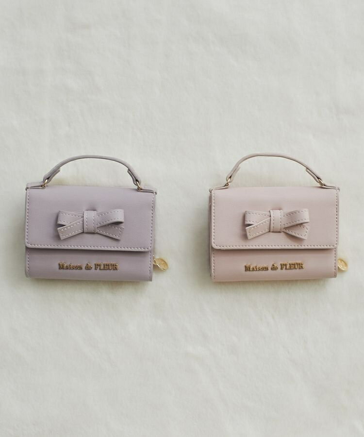 ハンドル付きリボンウォレット／メゾン ド フルール（Maison de FLEUR）のサムネイル