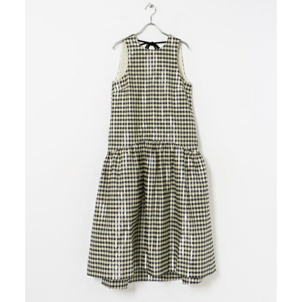 GANNI　Check Jacquard Midi DR／アーバンリサーチ（URBAN RESEARCH）のサムネイル