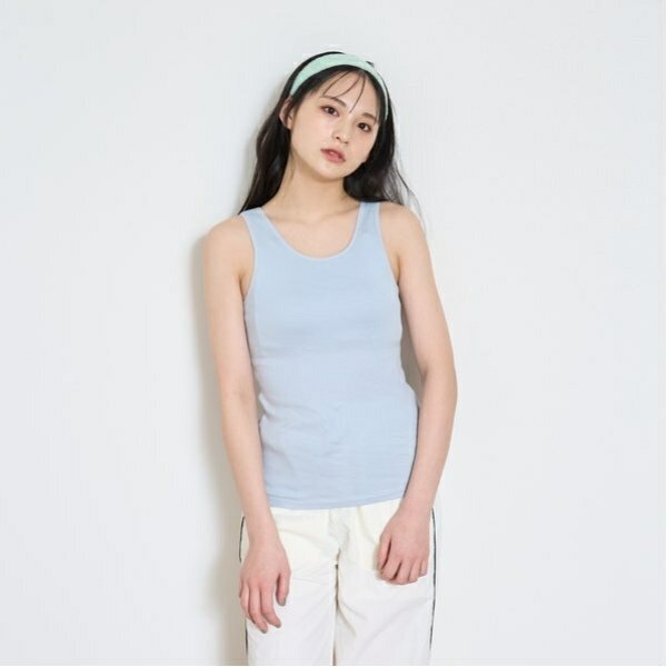 【ベーシック】【綿100％】パッドつきタンクトップ／ラブトキシック（Lovetoxic）のサムネイル