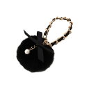 チェーンリボンファーバッグチャーム/サマンサベガ(Samantha Vega )