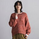 【WEB限定】ラメ混ファンシーヤーンニットプルオーバー≪手洗い可能≫/メイソングレイ(MAYSON GREY)