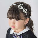 【店舗限定】リボンパールカチューシャ/ベベ プチ ポワ ヴェール(BeBe Petits Pois Vert)