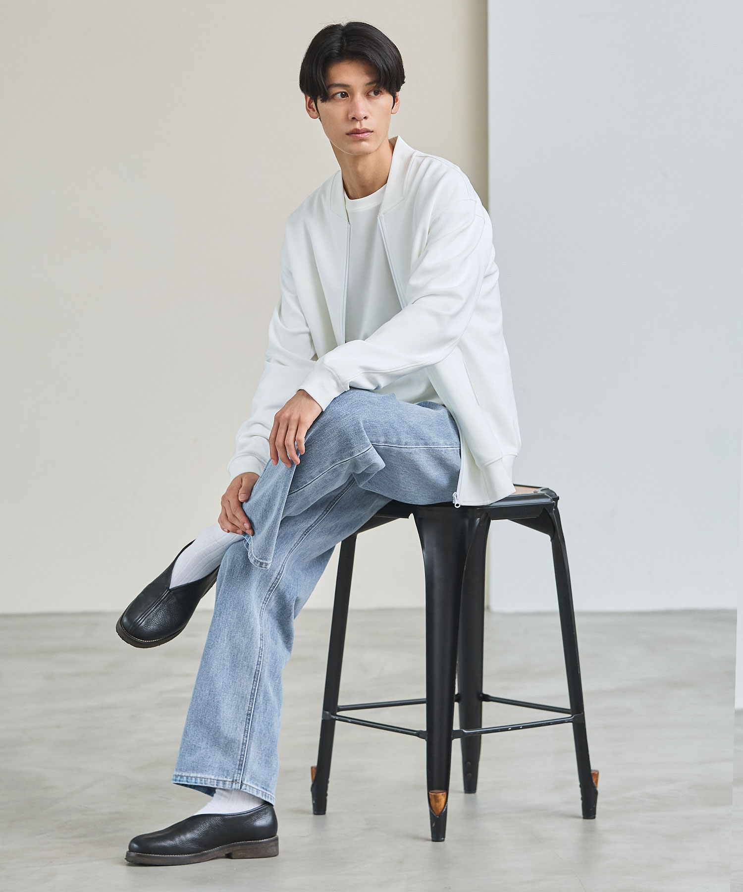 ＜ESSENTIALS WARDROBE＞コットンポンチMA-1ブルゾン／スプートニクス（SPUTNICKS）