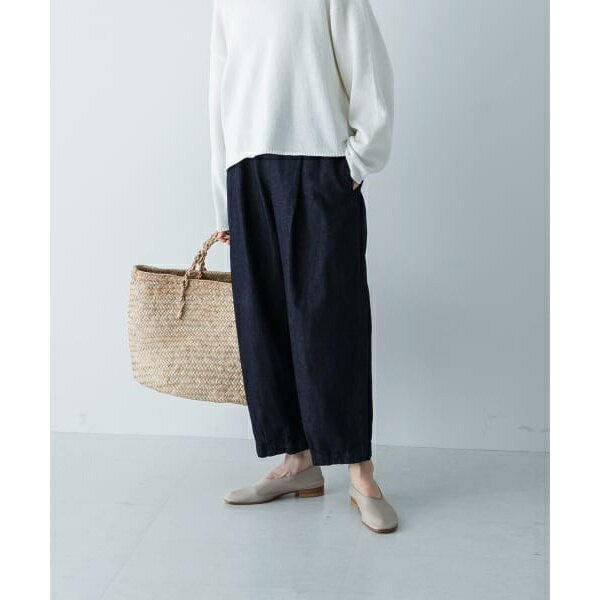 デニムクロップドパンツ／かぐれ（kagure）のサムネイル