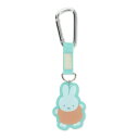 ミッフィー miffy ばんざい カラビナ付きアクリルキーホルダー(グリーン)/パーフェクト・ワールド・トーキョー(Perfect World Tokyo)
