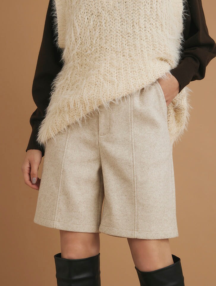 フェイクウールショートパンツ／フィフス（fifth）のサムネイル