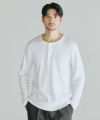 ワッフル ヘンリーネック長袖Tシャツ/スプートニクス(SPUTNICKS)