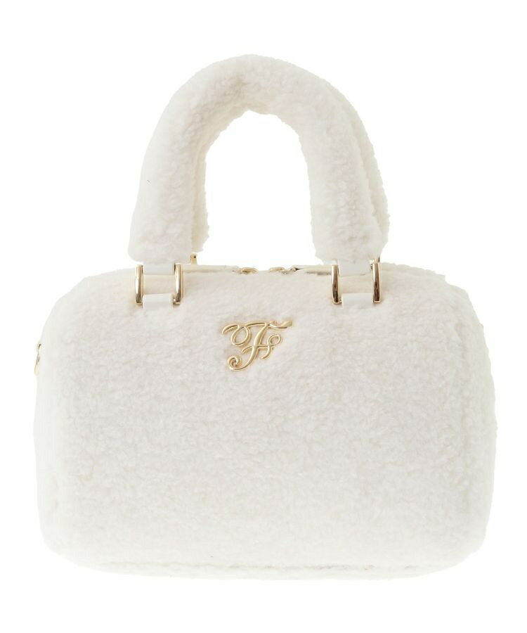 フェイクファーボストンバッグ／メゾン ド フルール（Maison de FLEUR）