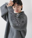 【WEB限定】アームチュールハイネックプルオーバー/ブージュルード(Bou Jeloud)