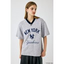 MLB KNIT Tシャツ/マウジー(MOUSSY)