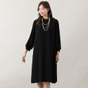 【セットアップ対応】ダブルクロスチュール袖ドレス/ピサーノ(PISANO)