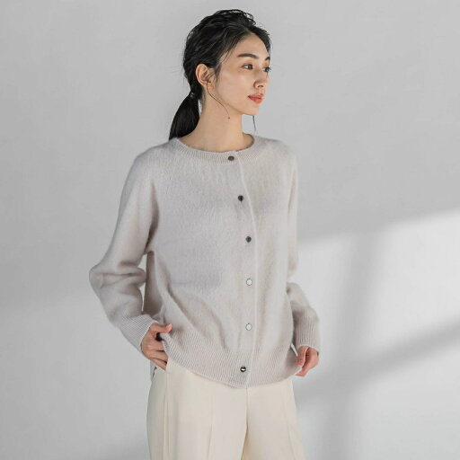 フォックスカシミヤ混ニット≪手洗い可能≫/ラエフ(la.f...) フォックスカシミヤ混ニット≪手洗い可能≫/ラエフ(la.f...)