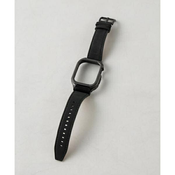 zandy／AppleWatch ステンレスケース＋レザーベルト／ナノユニバース（NANO universe）