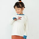 【eikoコラボ/WEB限定】綿100%アソートグラフィック長袖Tシャツ/ブランシェス(branshes)