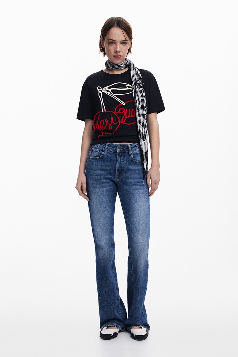 TSCHERRIES Tシャツショートスリーブ／デシグアル（Desigual）