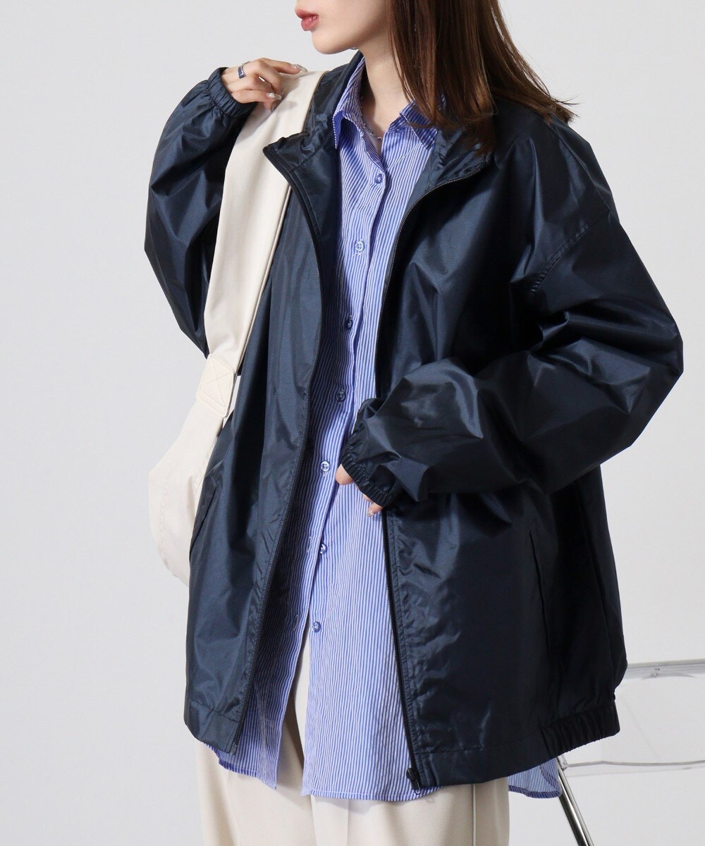 ベーシック ブルゾン ナイロン ジャンパー ジャケット 軽量／アットワン（atONE）