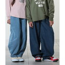 【100-150cm洗える男女兼用】穿くだけで旬な着こなしに アソートカーブパンツ/シューラルー(SHOOLARUE)
