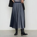 〔 TALLサイズ 〕 【セットアップ対応】ソフトチュール×オーガンジートリコット広幅 スカート/コムサ(COMME CA)