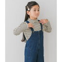 『WEB/一部店舗限定サイズ』ボーダーフリルリブタートルネック(KIDS)/アーバンリサーチ ドアーズ(URBAN RESEARCH DOORS)