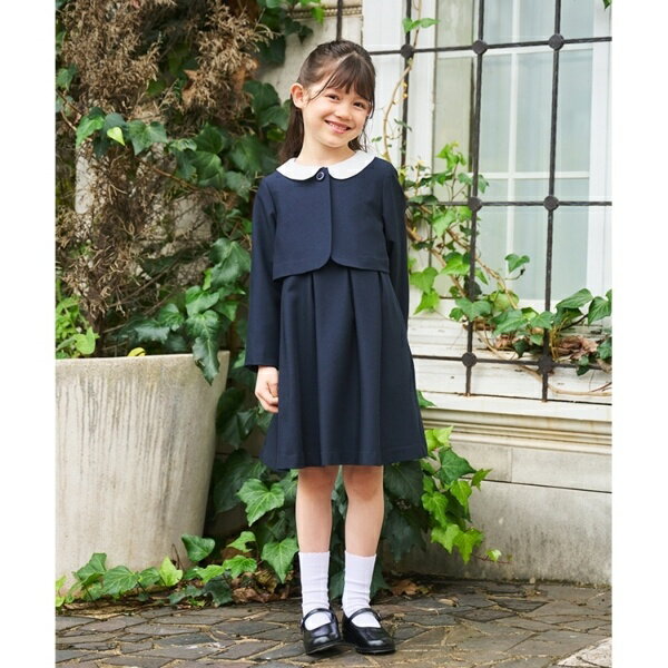 【セレモニー】衿取り外しワンピース／デッサン（Dessin）のサムネイル