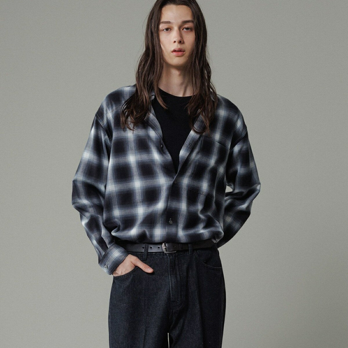 アソートプリント レギュラーカラーシャツ／アダムエロペ（ADAM ET ROPE'）