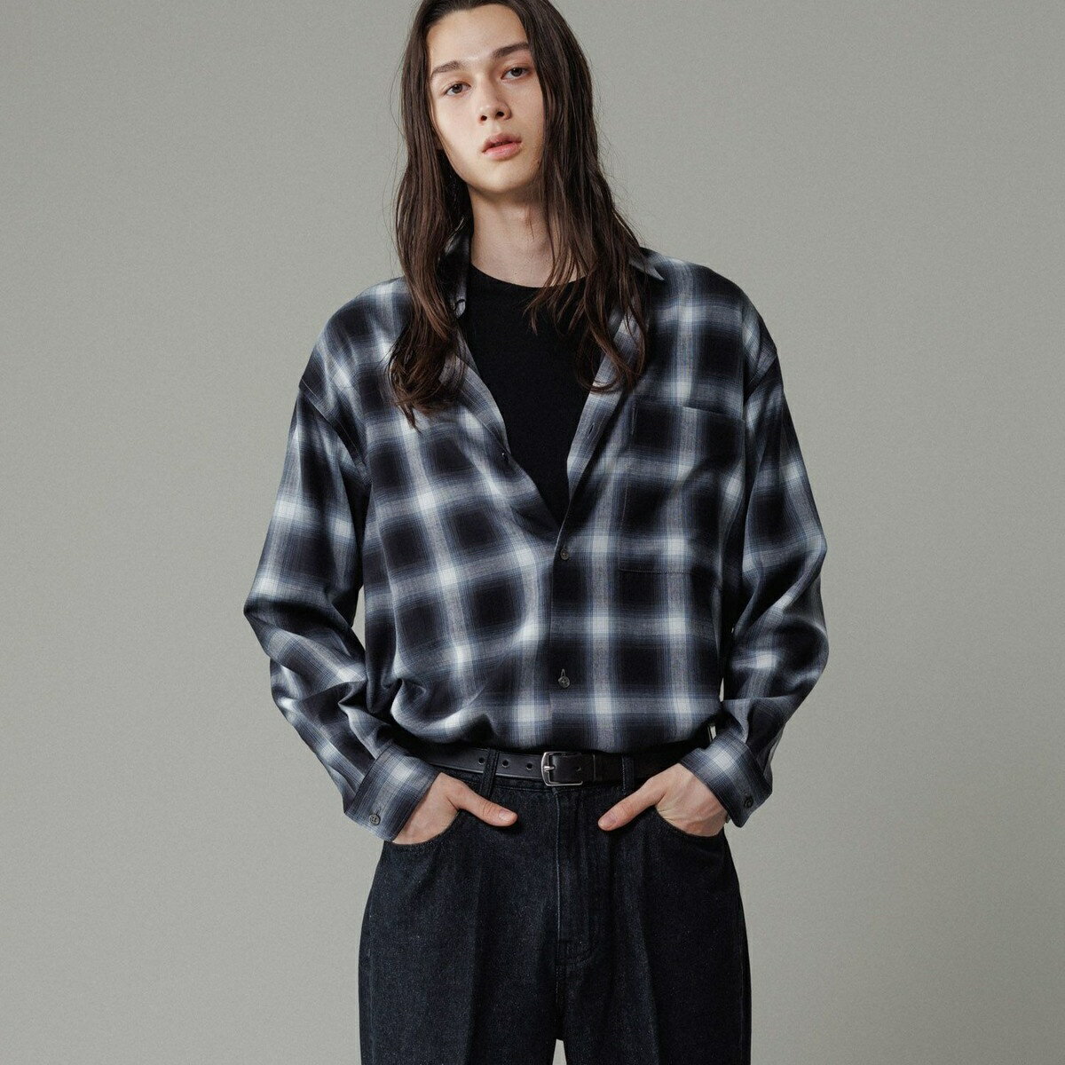 アソートプリント レギュラーカラーシャツ／アダムエロペ（ADAM ET ROPE'）