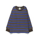 【DRC/お肌に嬉しい綿100%】マルチボーダー長袖Tシャツ(WEB限定)/ブランシェス(branshes)