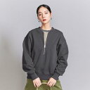 コットン裏毛 フロントジップ スウェット/ビューティー&ユース ユナイテッドアローズ(BEAUTY&YOUTH)