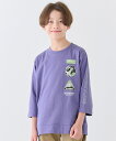 【本体綿100%】楽LUCK 7分袖 Tシャツ 宇宙 120cm〜170cm/クリフメイヤー(KRIFF MAYER)(4)