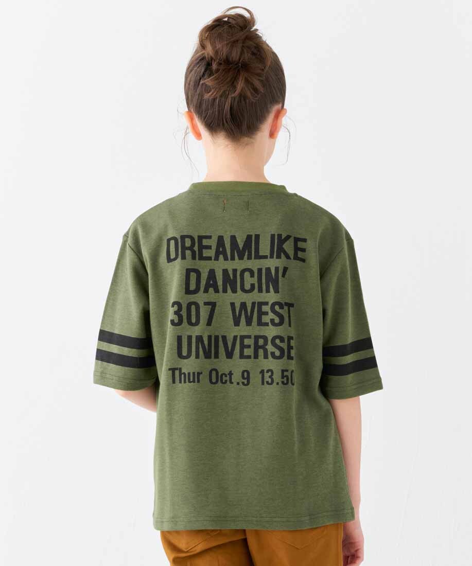 T-Shirts （Half Sleeves） - 【全4色×6サイズ展開！】カラッと 5分袖 Tシャツ 袖ライン 120cm〜170cm／クリフメイヤー（KRIFF MAYER）