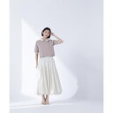切替タックバルーンスカート/ナチュラルビューティーベーシック(NATURAL BEAUTY BASIC)