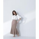 ヘム切替マーメイドスカート/ナチュラルビューティーベーシック(NATURAL BEAUTY BASIC)