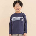 【お揃い】天竺ギンガムJQ切り替えTシャツ(80~130cm)/ノイユ エーム ベベ(Noeil aim BeBe)