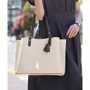 【WEB限定】【A4対応】チャーム付きバイカラートートバッグ/.通勤対応/ロペピクニックパサージュ(ROPE' PICNIC PASSAGE)