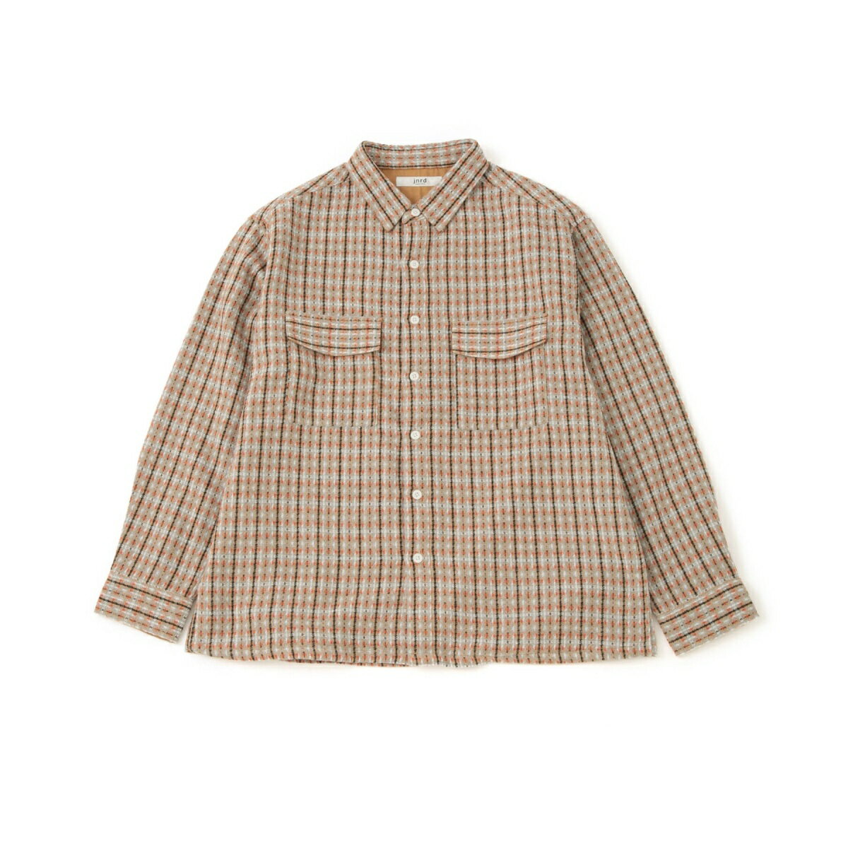 j.n.r.d/ファンシーツイードCPOシャツ/ジュンレッド(JUNRED)