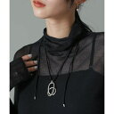 PHILIPPE AUDIBERT/Nata long cord necklace シルバー/ナノユニバース(NANO universe)