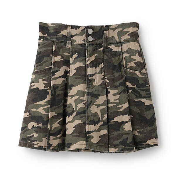 【LTXC】カモフラ柄プリーツスカパン／ラブトキシック（Lovetoxic）のサムネイル