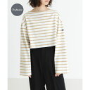 『WEB/一部店舗限定』『別注』Le minor×UR Border cropped Tee/アーバンリサーチ(URBAN RESEARCH)