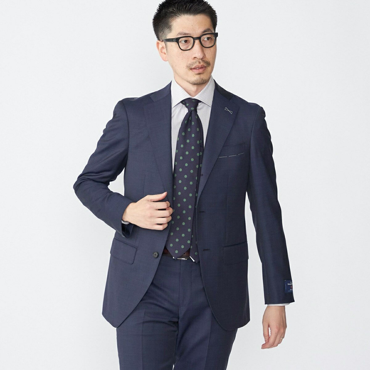 SHIPS: ZEGNA TRAVELLER ピンヘッド スーツ/シップス(SHIPS)
