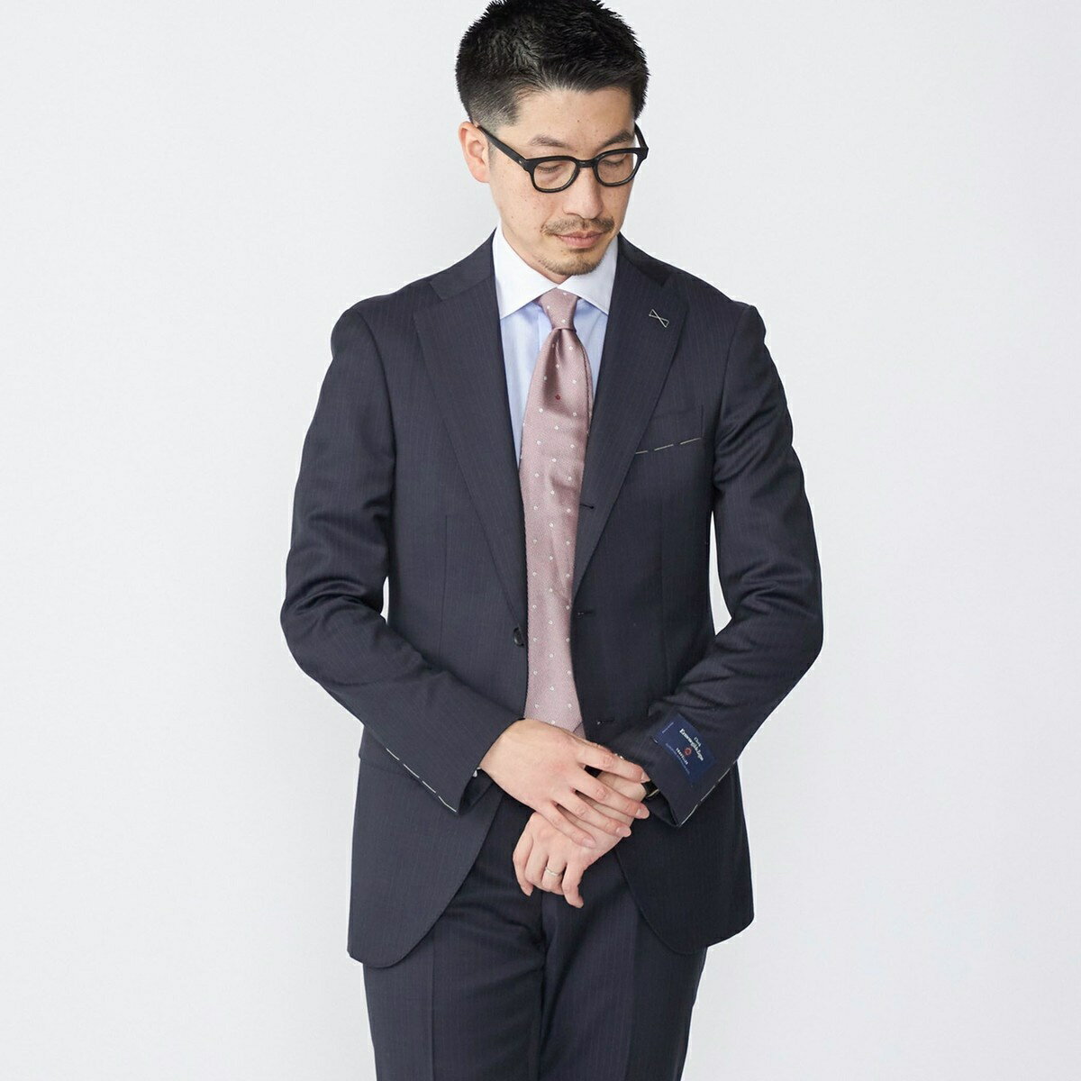 SHIPS: ZEGNA TRAVELLER ストライプ スーツ／シップス（SHIPS）