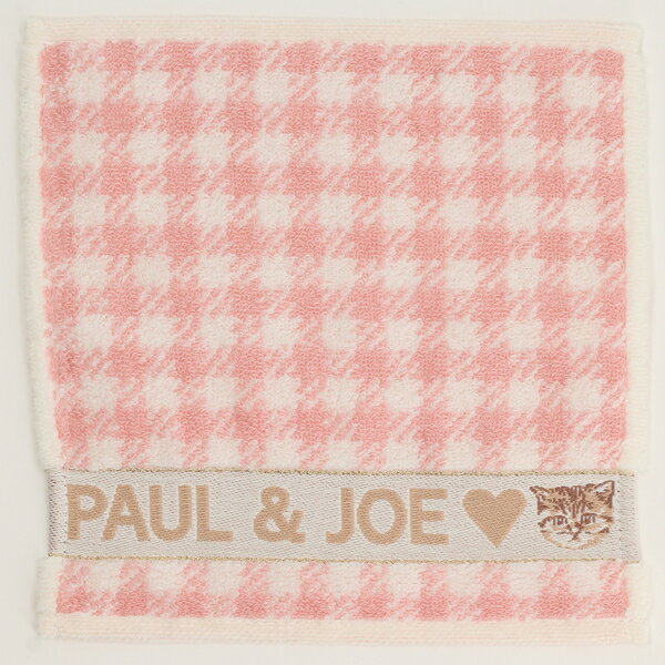 ポール ＆ ジョー　ミニ　タオルハンカチ チェック＆ヌネット　【PAUL＆JOE】／ポールアンドジョーアクセソワ（PAUL ＆ JOE ACCESSOIRES）のサムネイル