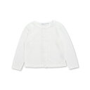 チュールテープリボンポイントカーディガン(95~160cm)/ベベ プチ ポワ ヴェール(BeBe Petits Pois Vert)